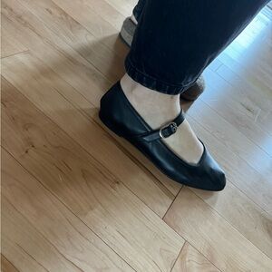 Le Monde Beryl Black Mary Jane Flats